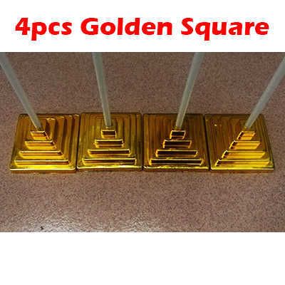 4 Stück Golden Square-Vereinigtes Königreich