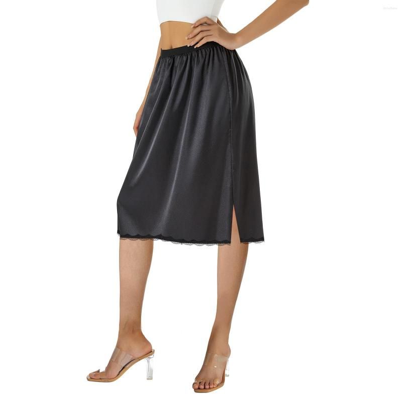 B Zwarte midi rok