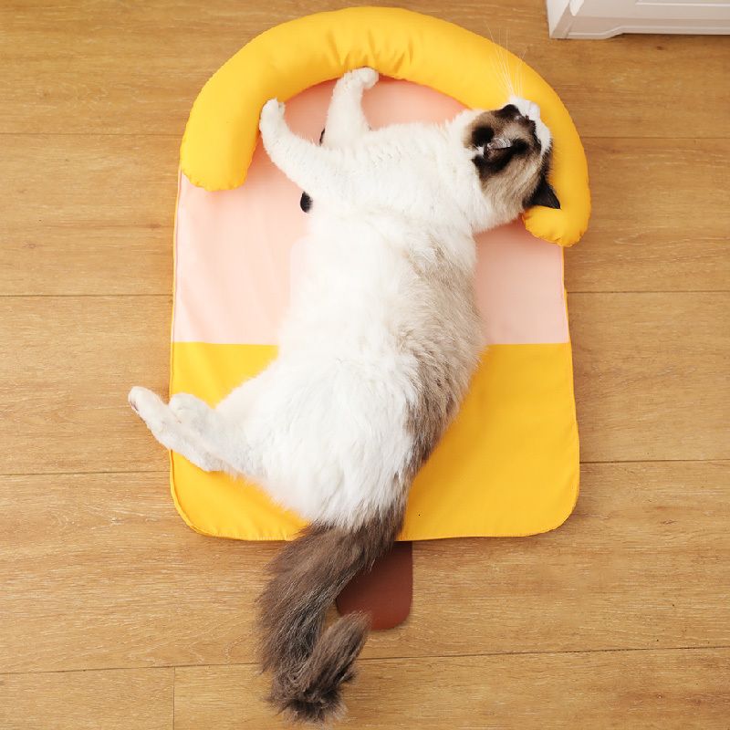 Geel Pet Bed-40x50 cm