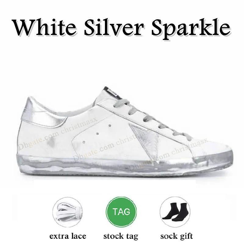A30 Sparkle de plata blanca A30