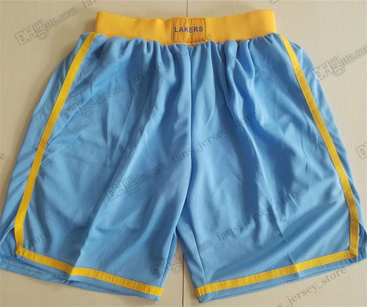 James Team Basketball Shorts JUST DON Stitched Mitchell Ness Anthony Austin  Reaves Davis Russell With Pocket Zipper Sweatpants Mesh Retro Sport PA NBAs  Jerseys From 15,53 €