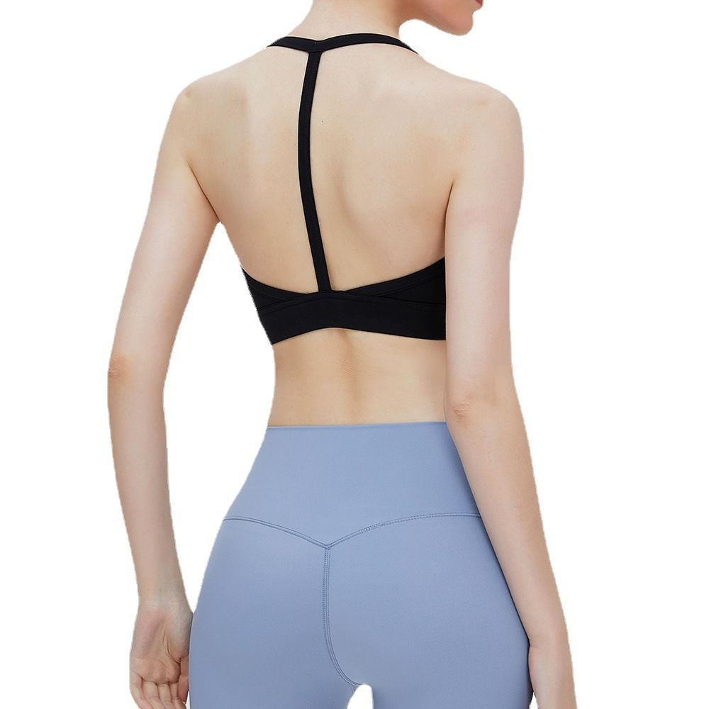 Strappy Womens Yoga Bra Tank Top With Built In Shelf Bra Workout Sports Bras  Fitness Vest Underwear Padded For Yoga Workout Fitness Low Impact From  Hchome, $8.04