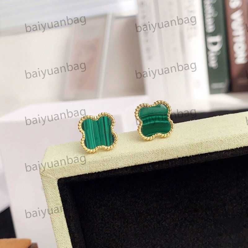 12 Earring/Gold+Green