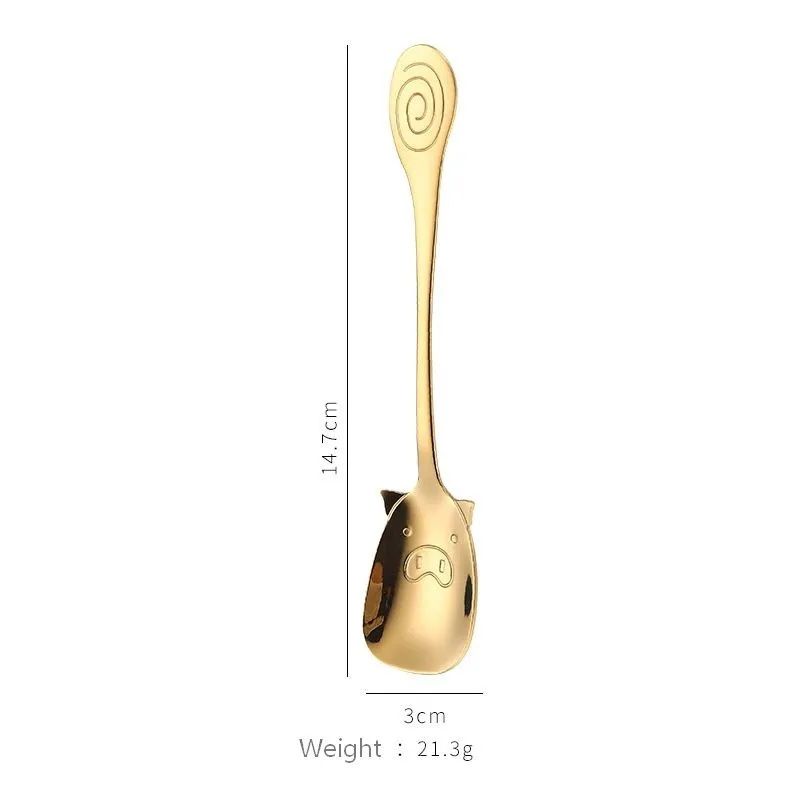 Gold spoon