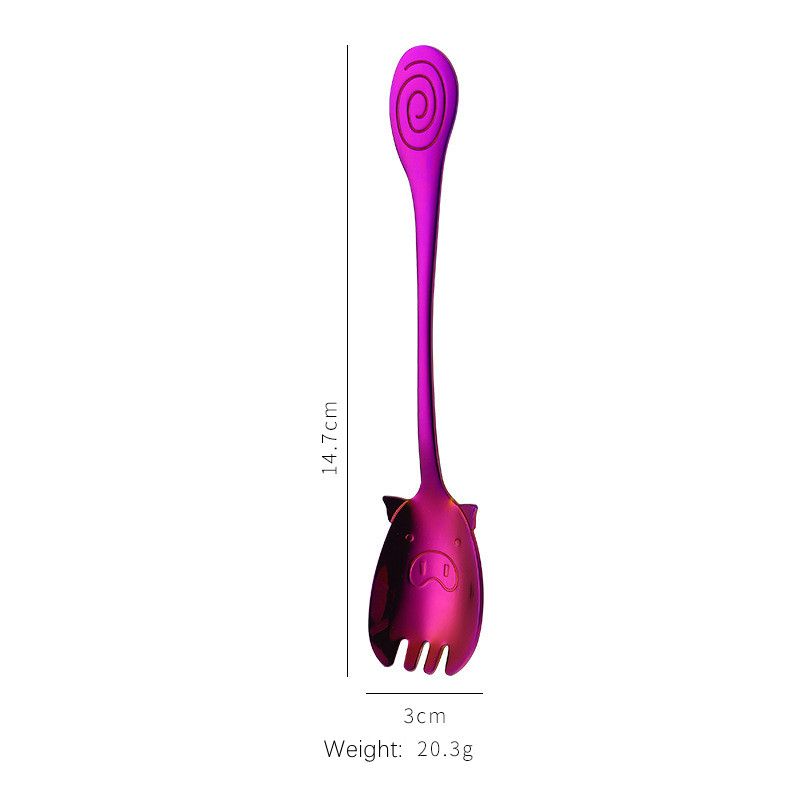 Purple fork