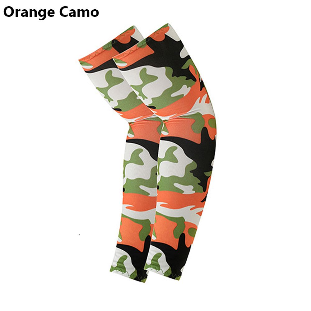 un camouflage orange
