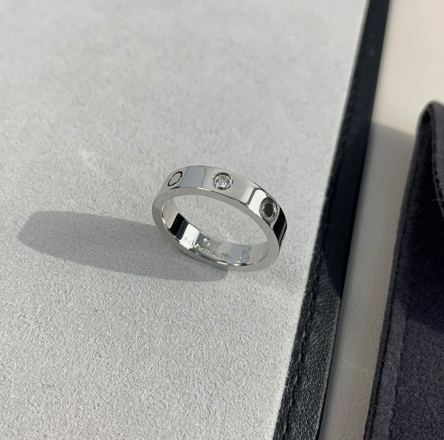 003 anello in argento + scatola