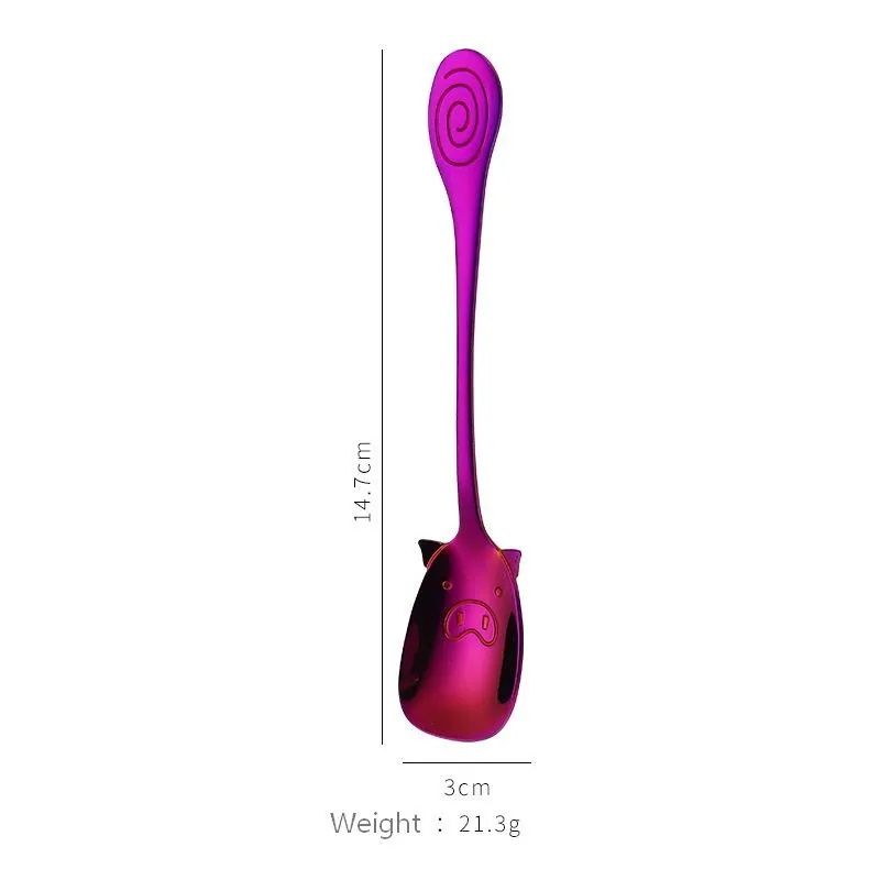 Purple spoon