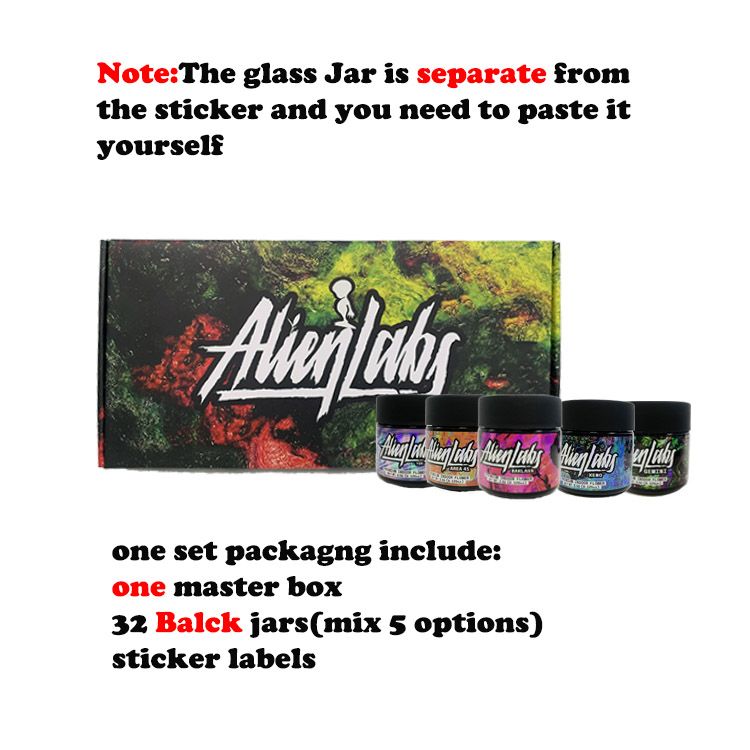 Alienlabs (Box+Label+Jar)