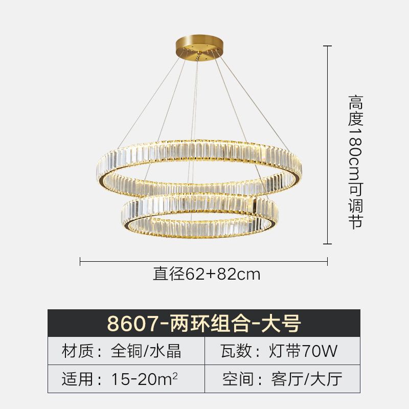 Diámetro 60 cm 80 cm Tricolor LED