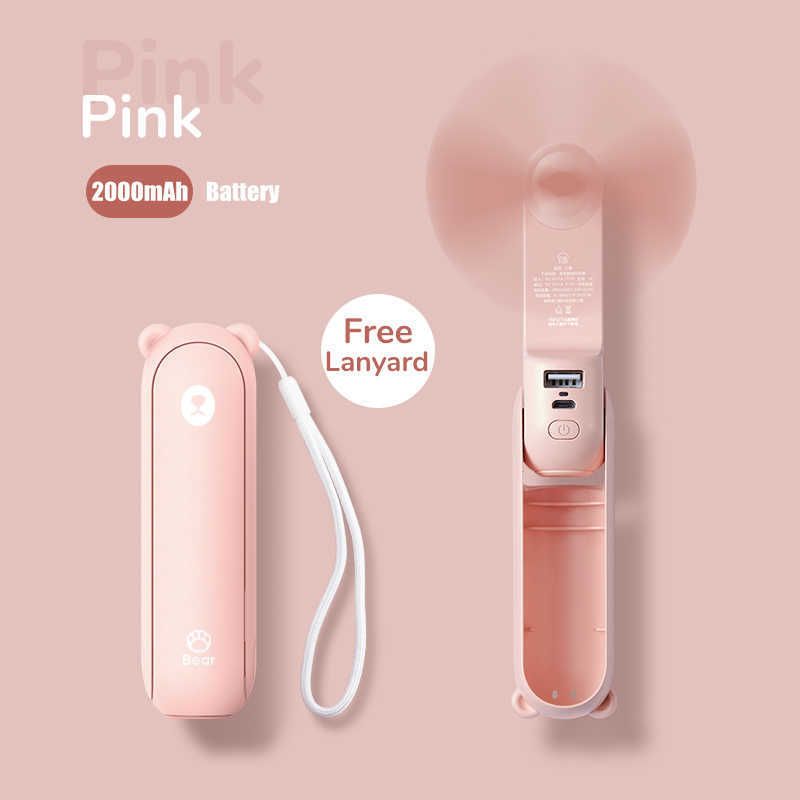 2000Mah Pink F8