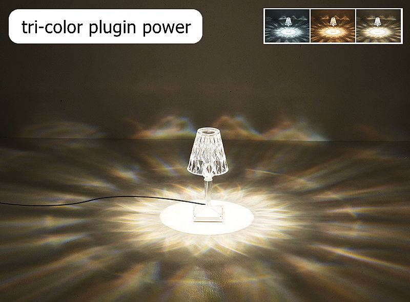 3 color plug in power