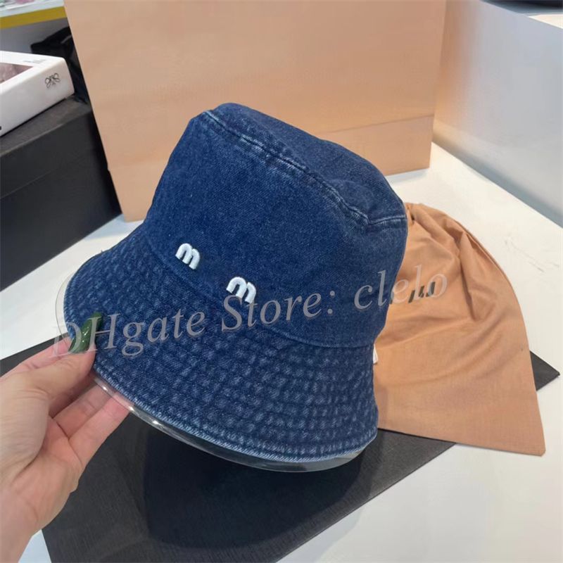 2 Bucket Hat  Denim Blue