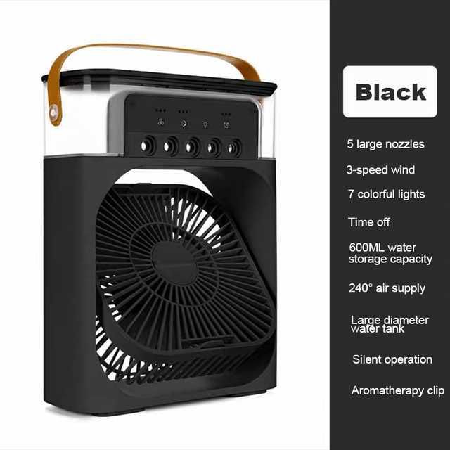 Elétrico preto do ventilador