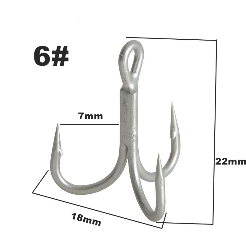 Size 6 Hook-20pcs