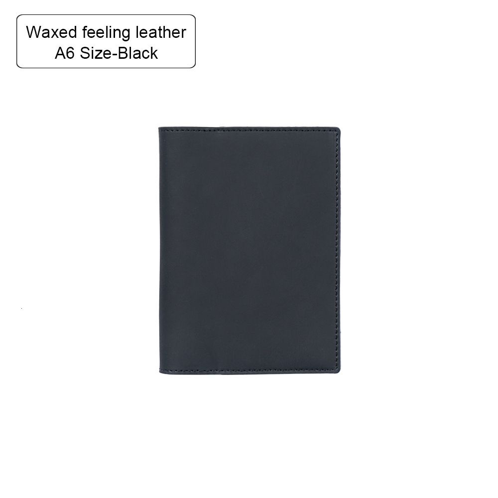 A6 Black-With Fored Paper