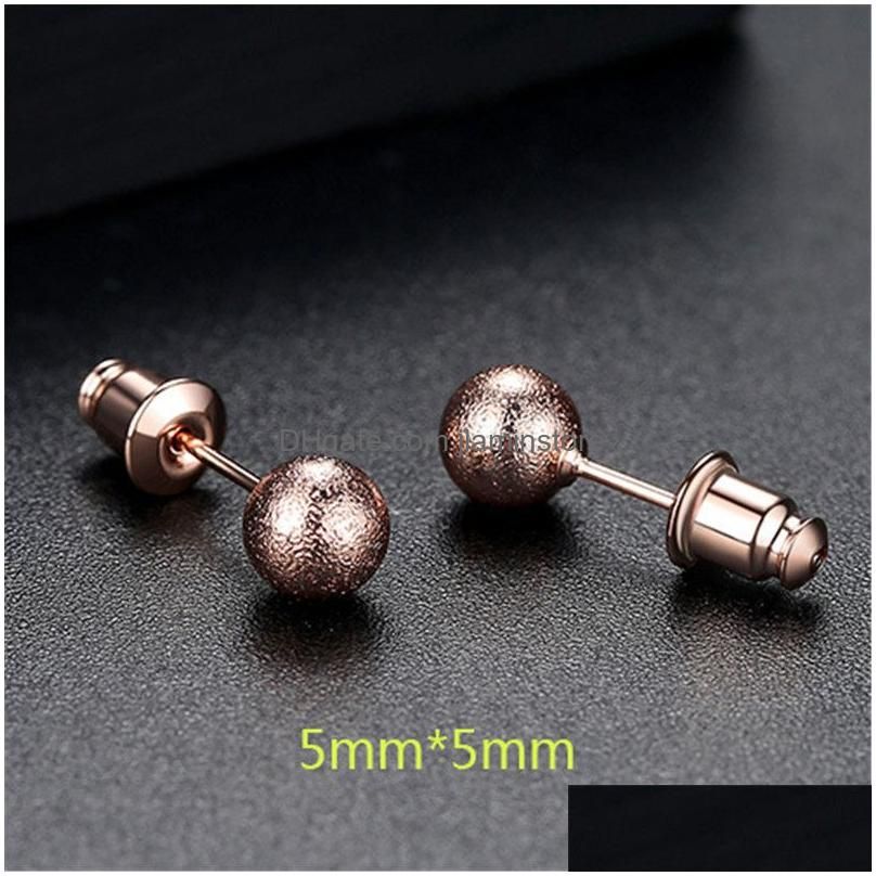 5mm rosa guld