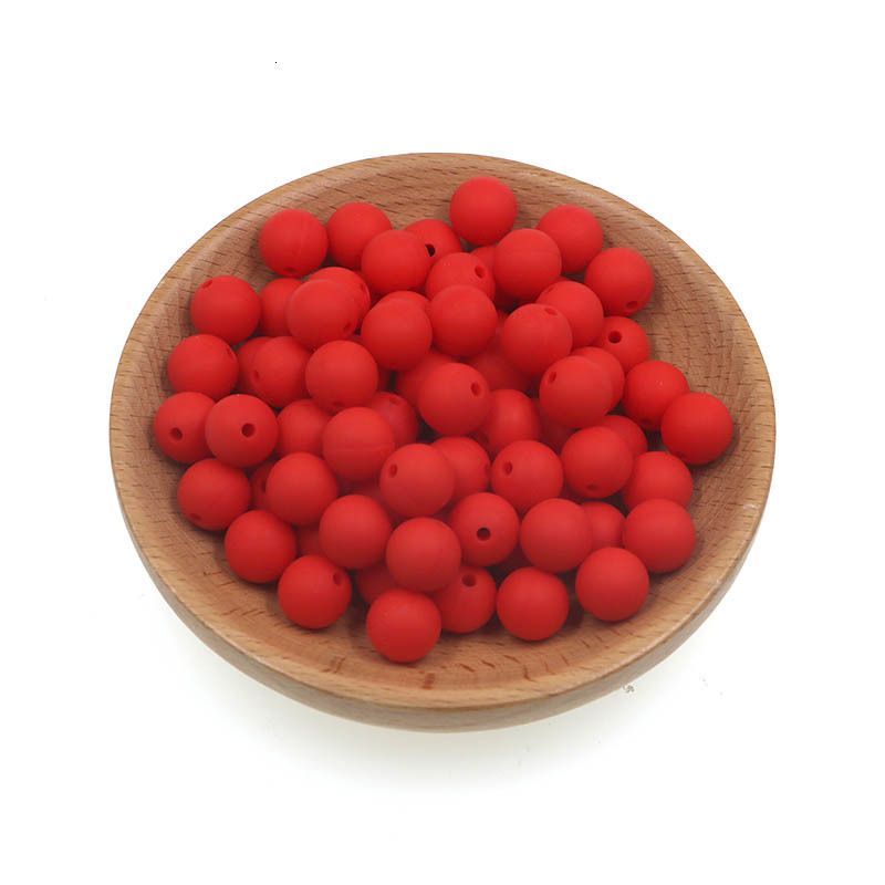 50pcs rouge écarlate