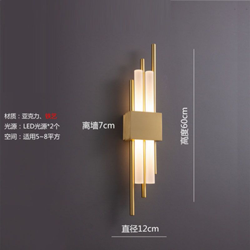 Double Row Gold Three-Color Dimning