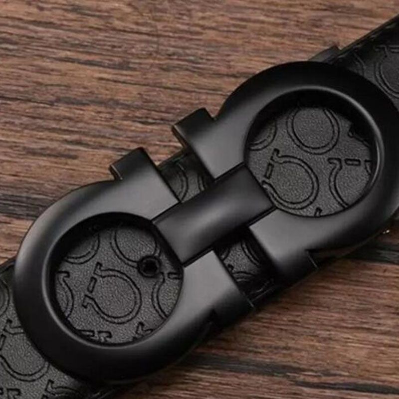 9# Pattern black black buckle