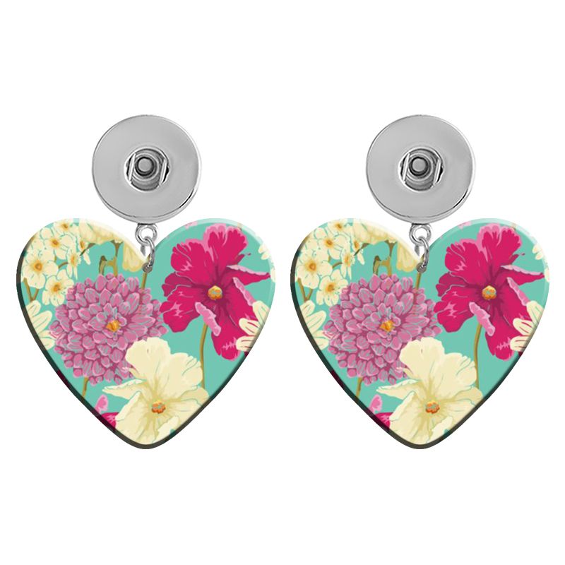 AB-R2044 12MM Snap Earring