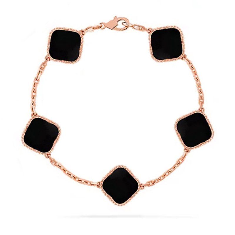 black+Rosegold Plated