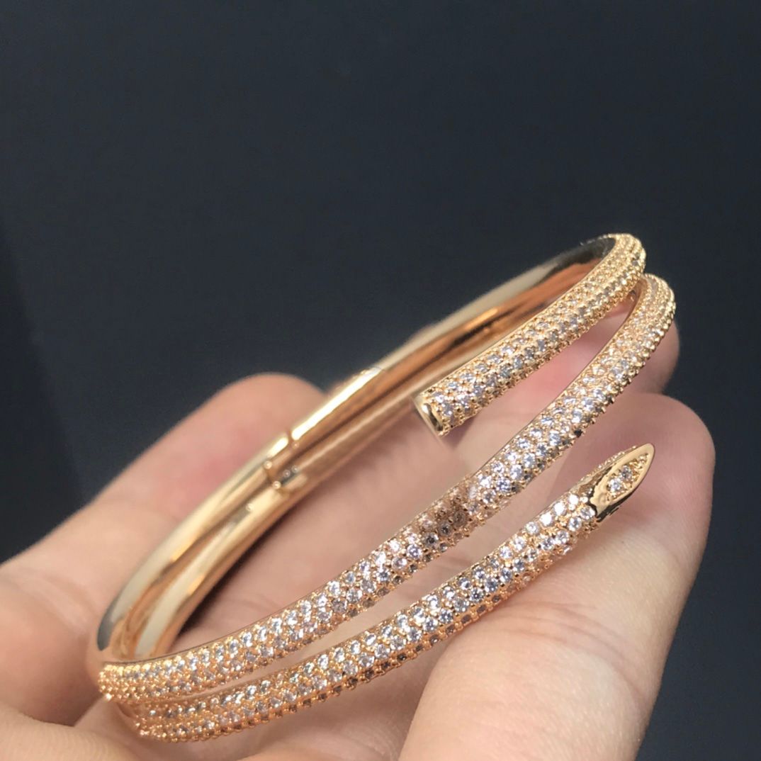 two laps diamond Rose Gold