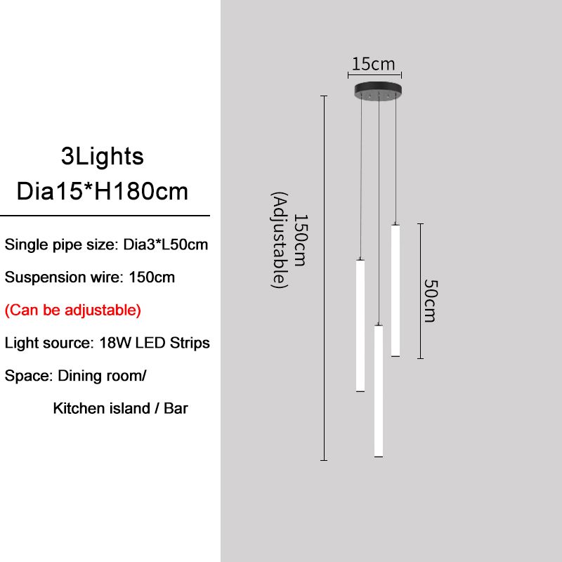 3 Licht, NICHT dimmbares, kühles Licht