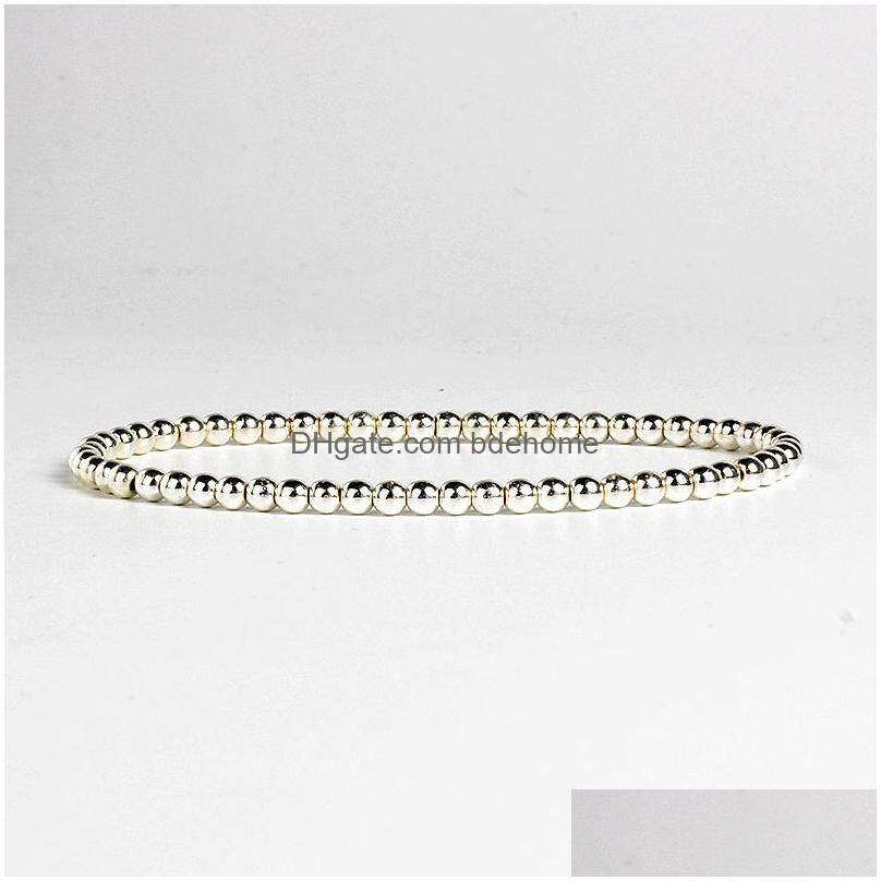 4Mm Bracelets 21Cm-8.27Inch