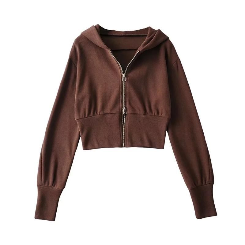 Brown hoodie