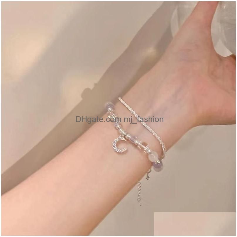 6059 Bracele perle perline di luna