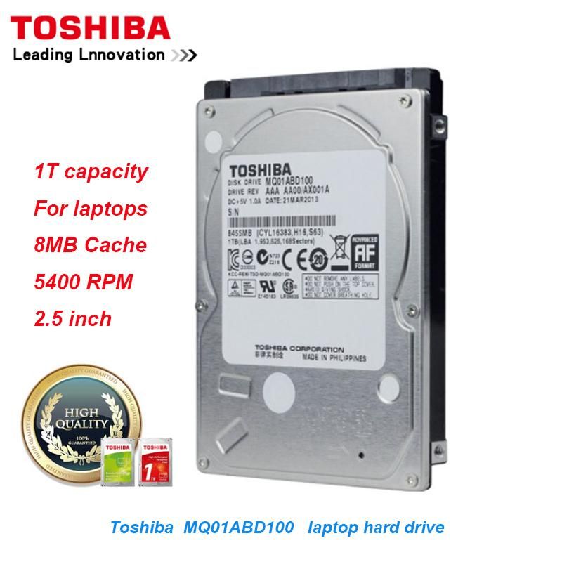 Unidades Original Toshiba 1TB Laptop Disco Duro Disco MQ01ABD100 SATA / 300  5400RPM 8MB Cache 2.5 Disco Duro Interno Para Notebook PC De 53,08 € |  DHgate