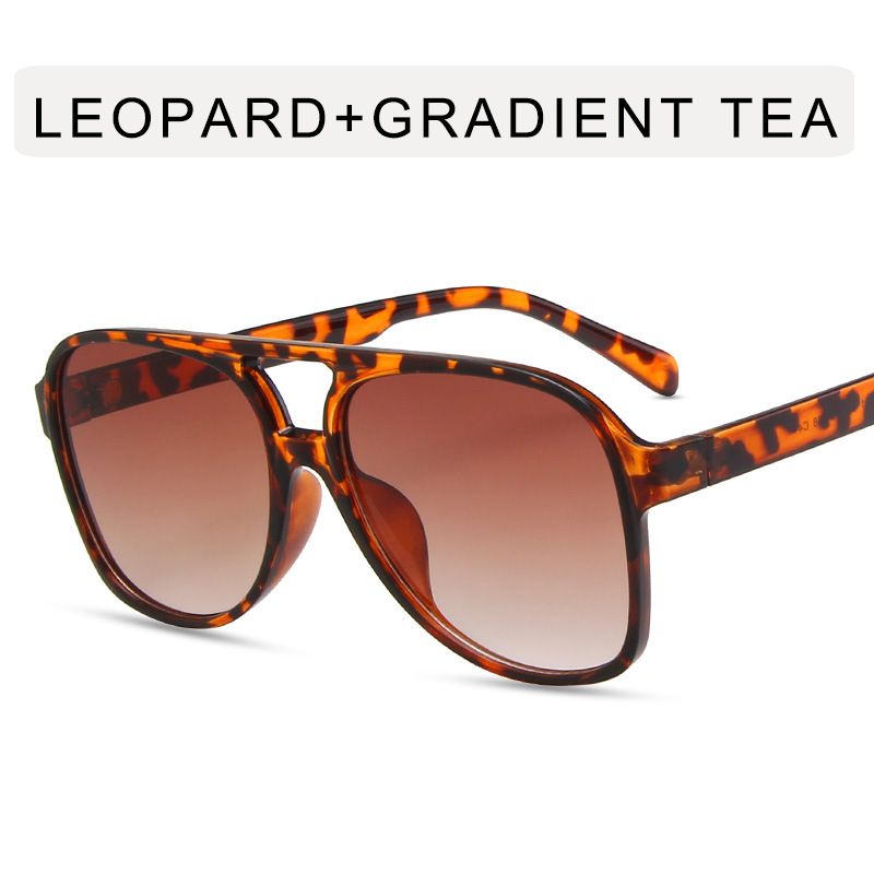 leopard framed brown lenses