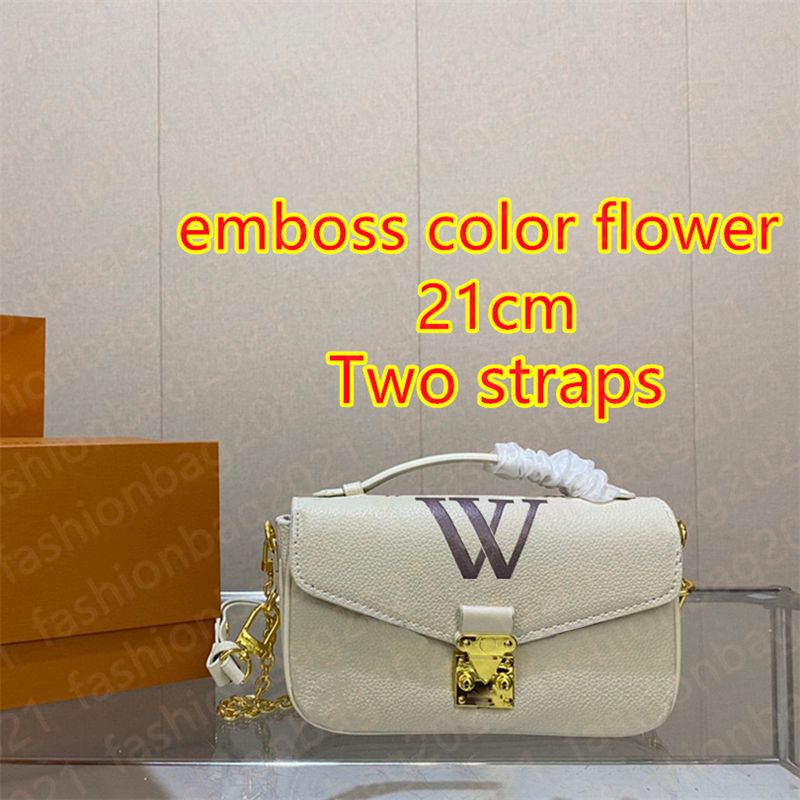 #36-22cm emboss color flower