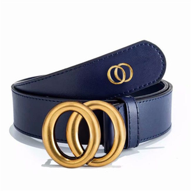 blue +Gold buckle