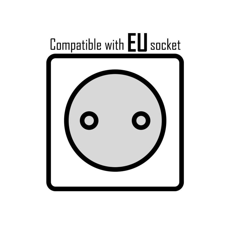 EU-Standardstecker G1)2 Anschluss