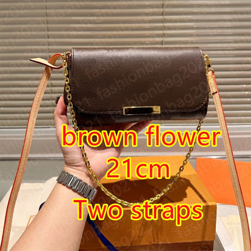 #10-21cm fleur marron