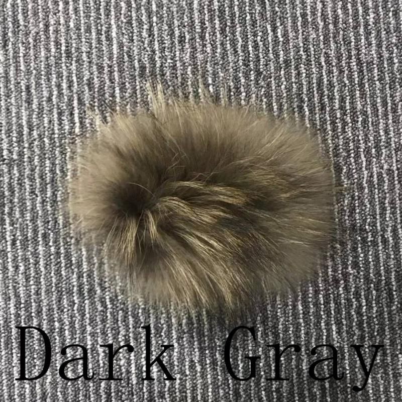 raccoon dark gray 13 cm