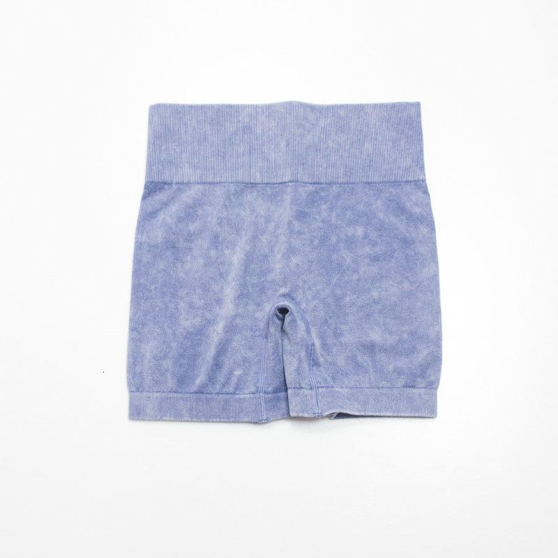 blue yoga short