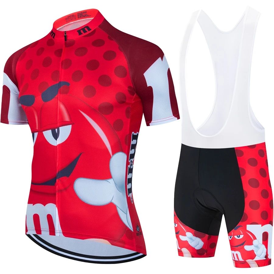 Jersey Bib Shorts Röd