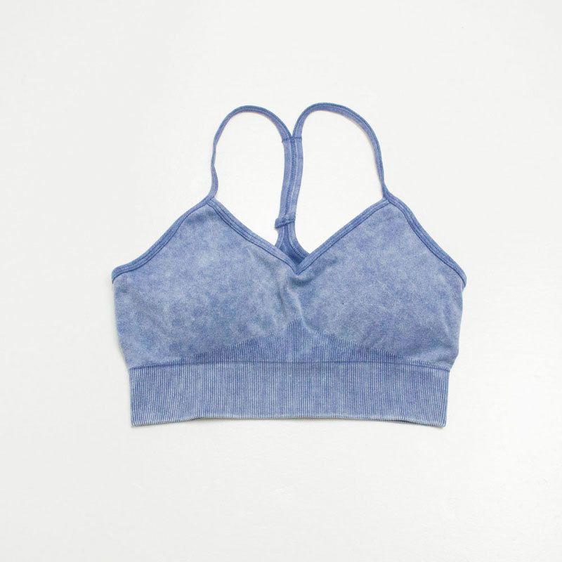 blue sport bra