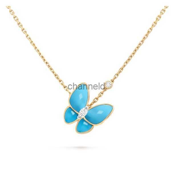 Gold+blue Butterfly