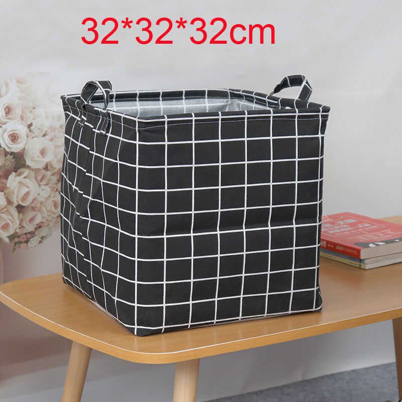 black plaid 32cm