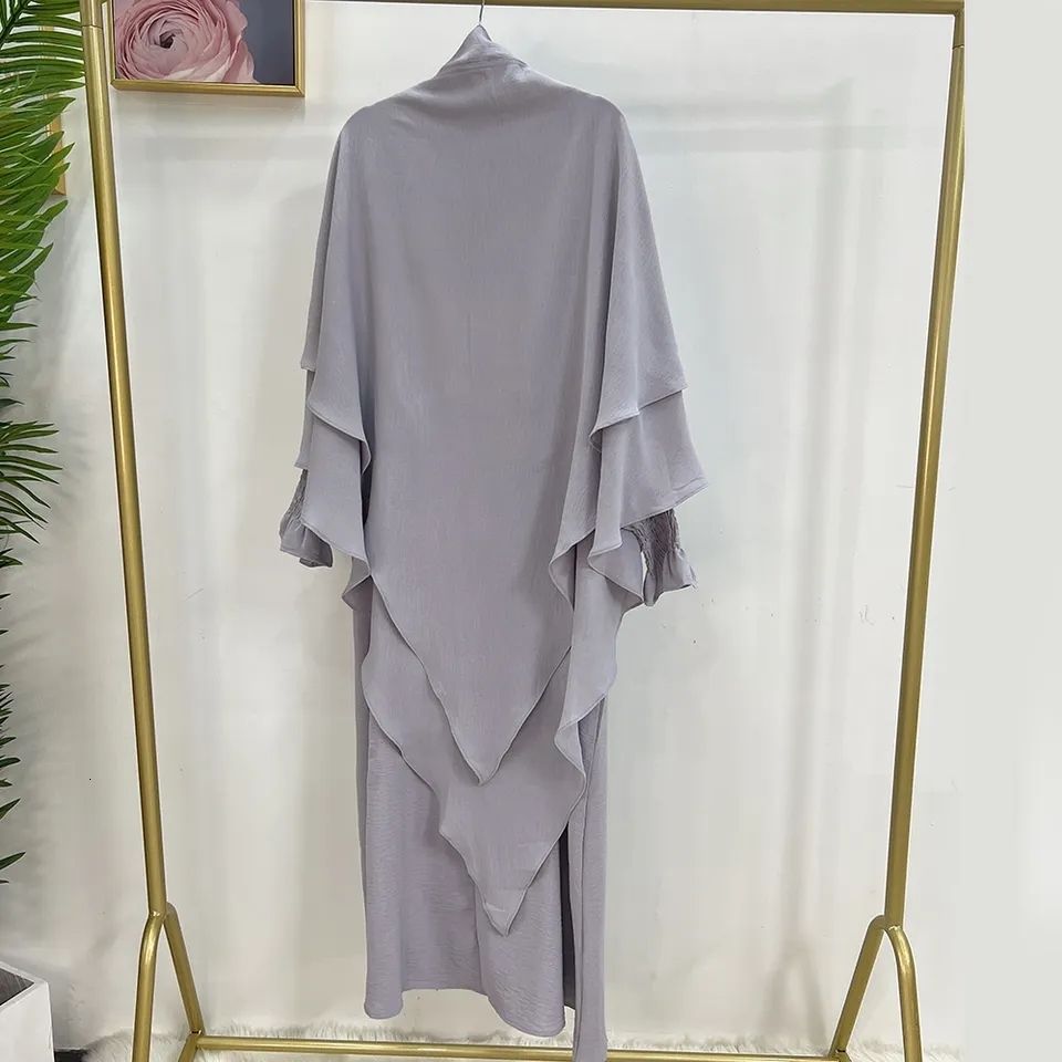 Lightgrey Jilbab set-xl-xxl