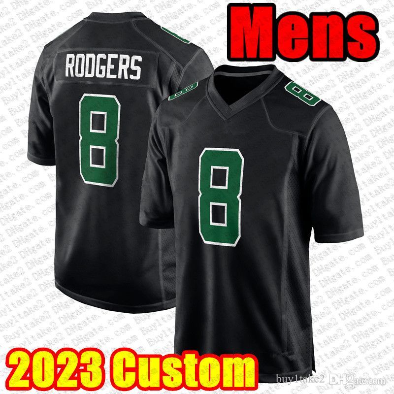 Personalizado NewYorkJetsAaron Rodgers Ahmad Sauce Gardner Camiseta De