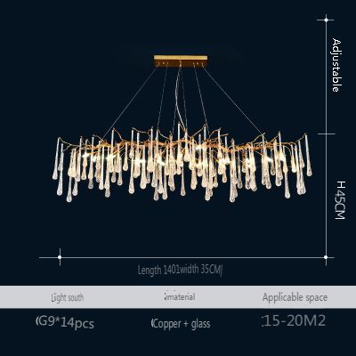 L140cm H45cm Blanc Froid