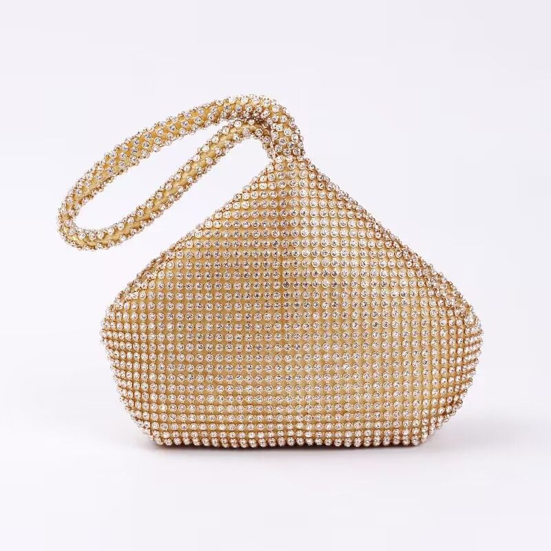 women bag gold