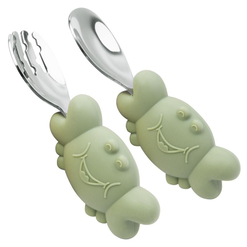 2pcs utensilios-green