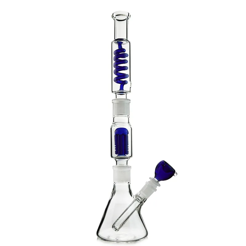 BLUE bong with bowl