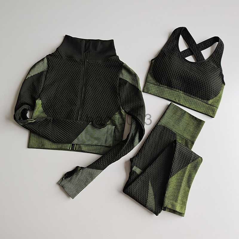 3pcs Olive Green